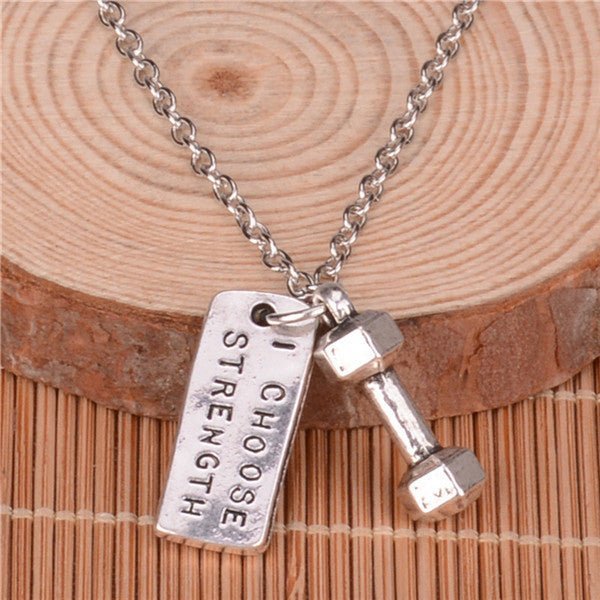 Fitness Gym Pendant - Uniquethoughtful