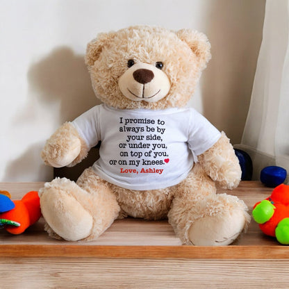 Funny Christmas Teddy bear Gift For Him - UniqueThoughtful