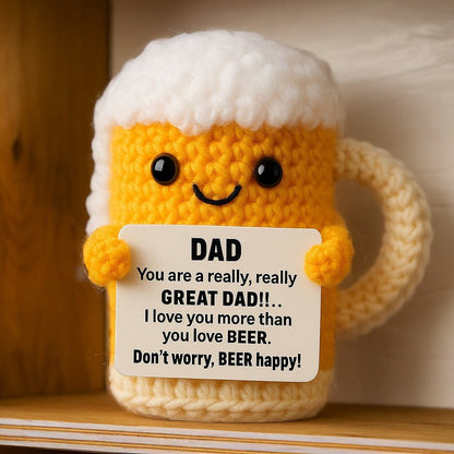Funny Crochet Father's Day Gift - UniqueThoughtful