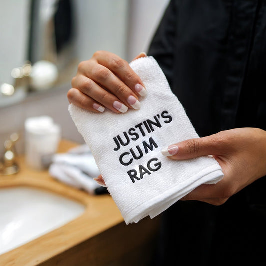 Funny Custom Gift For Him - Hand Towel - UniqueThoughtful