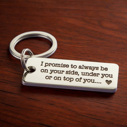 Funny keychain Valentines Gift - UniqueThoughtful