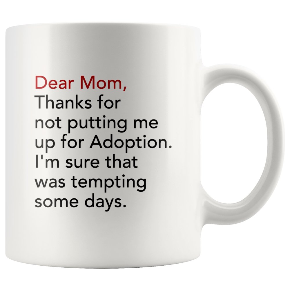 Funny Mother's Day Mug - Uniquethoughtful