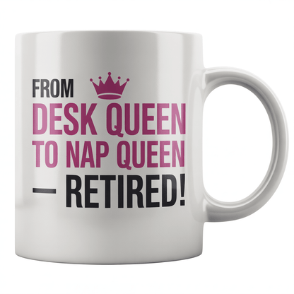 Funny Secretary Retirement Mug - Perfect Farewell Gift! - UniqueThoughtful