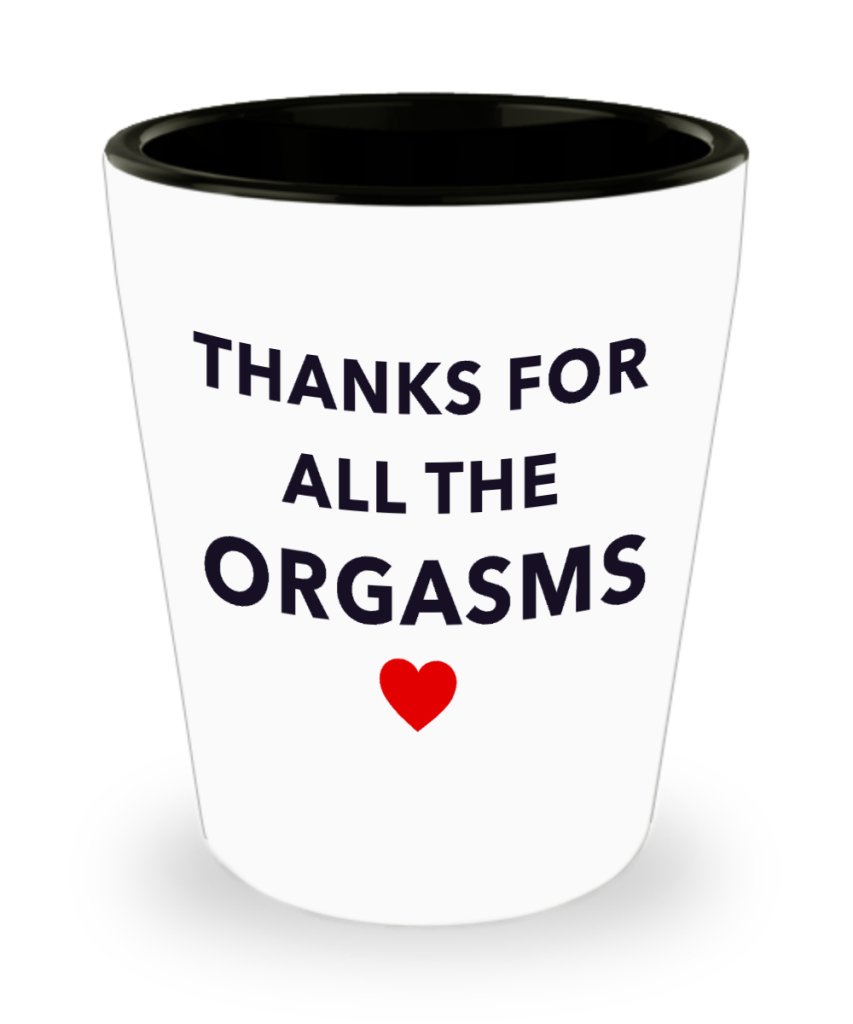 Funny Shot Glass for Valentine's Day Gift - UniqueThoughtful