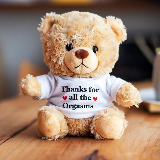 Funny Teddy Bear Valentine's Gift - UniqueThoughtful