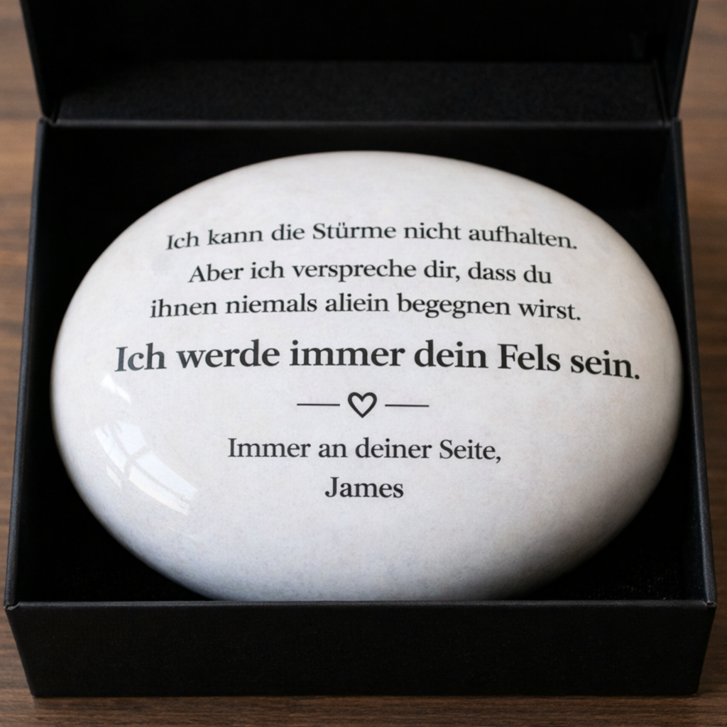 Ich werde immer dein Fels sein – Personalisiertes Geschenk