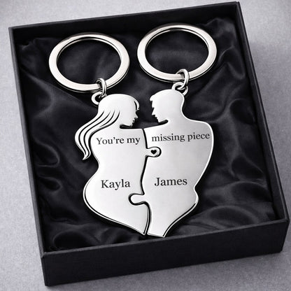 Personalized Couple Matching Puzzle set