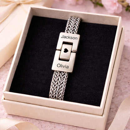 Interlocking Bond Bracelet - Valentine's Gift For Her
