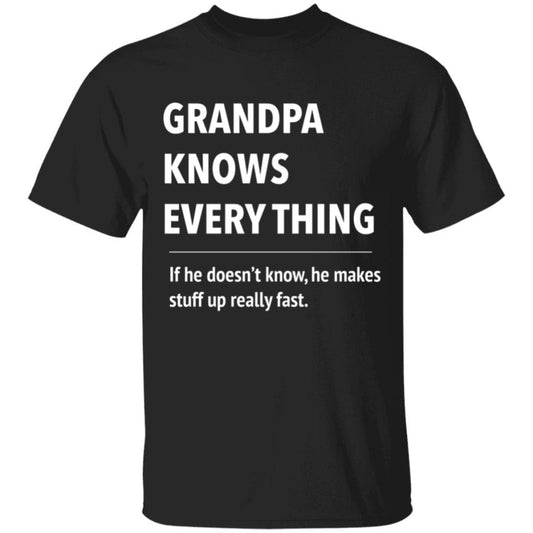 Grandpa Know Every thing - T shirt & Hoodie - UniqueThoughtful
