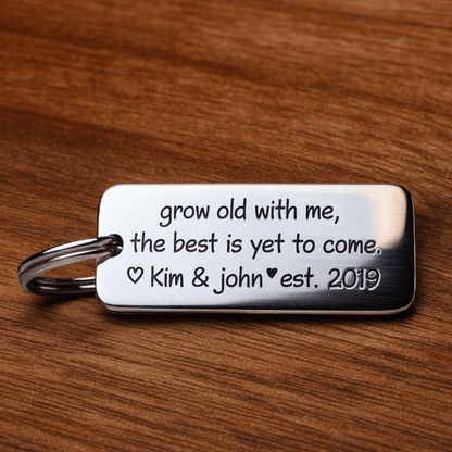 Grow old with me - Custom Christmas Gift - UniqueThoughtful