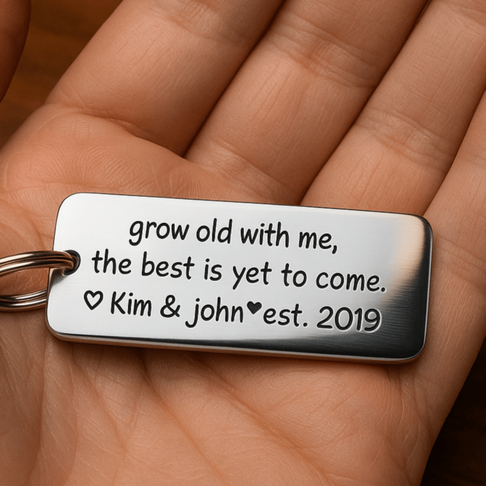 Grow old with me - Custom Christmas Gift - UniqueThoughtful