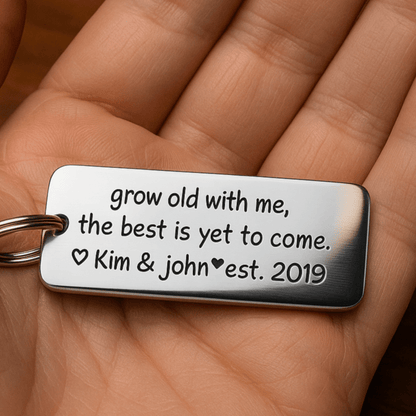 Grow old with me - Custom Christmas Gift - UniqueThoughtful