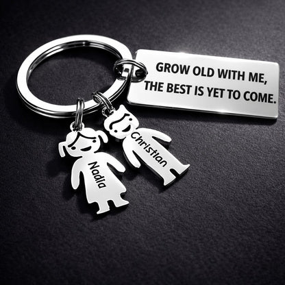 Grow old with me, the best is yet to come - Custom Valentine's Gift - UniqueThoughtful