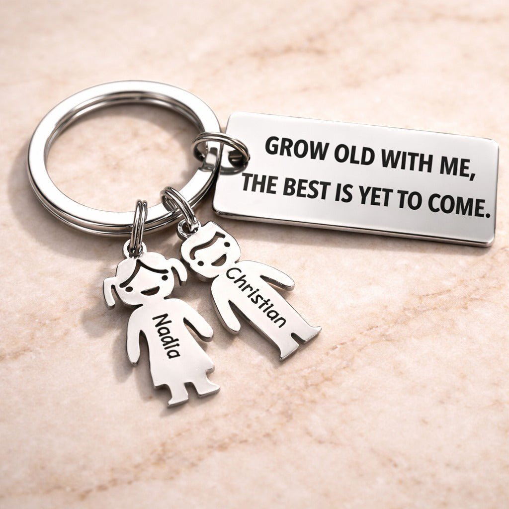 Grow old with me, the best is yet to come - Custom Valentine's Gift - UniqueThoughtful