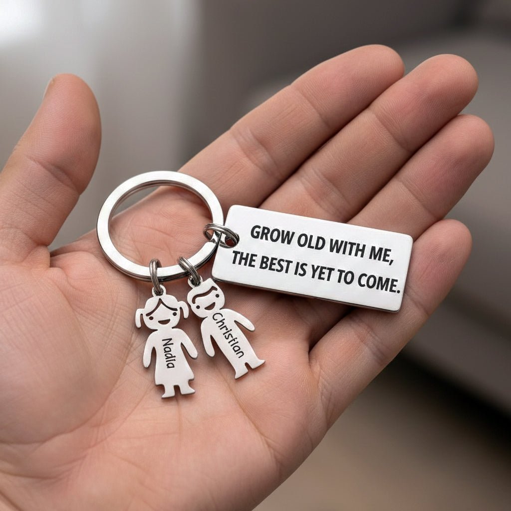 Grow old with me, the best is yet to come - Custom Valentine's Gift - UniqueThoughtful
