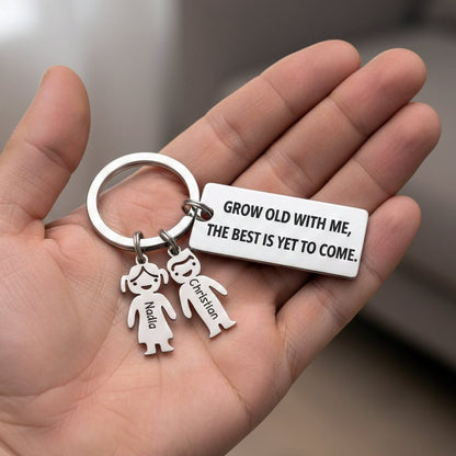 Grow old with me, the best is yet to come - Custom Valentine's Gift - UniqueThoughtful