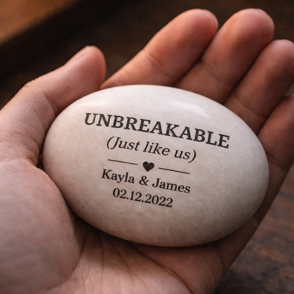 UNBREAKABLE - Custom Rock Valentine's Gift