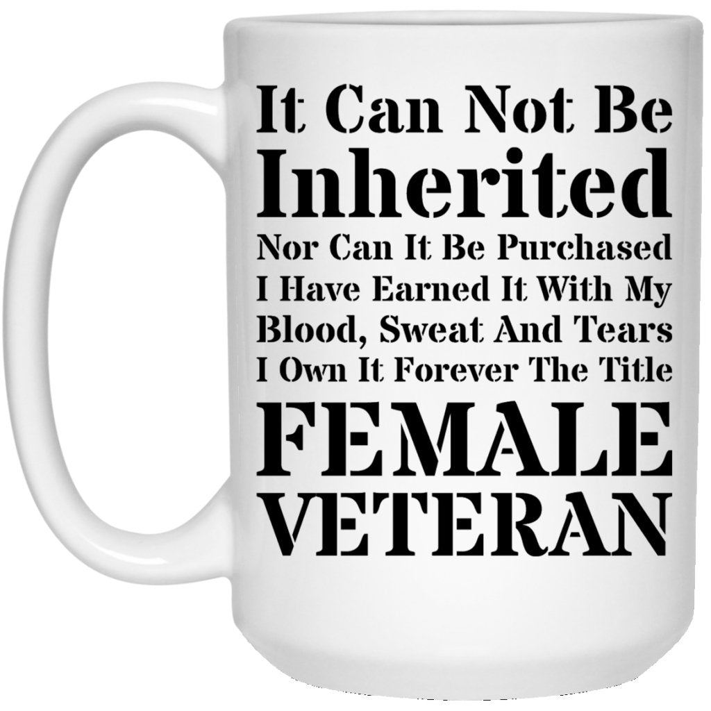 "It Cannot Be Inherited" Coffee Mug - Uniquethoughtful