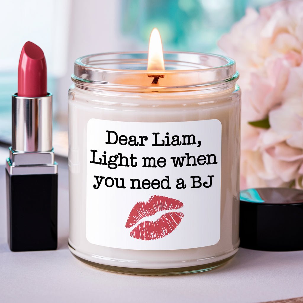 Light Me - Custom Scented Candle - UniqueThoughtful