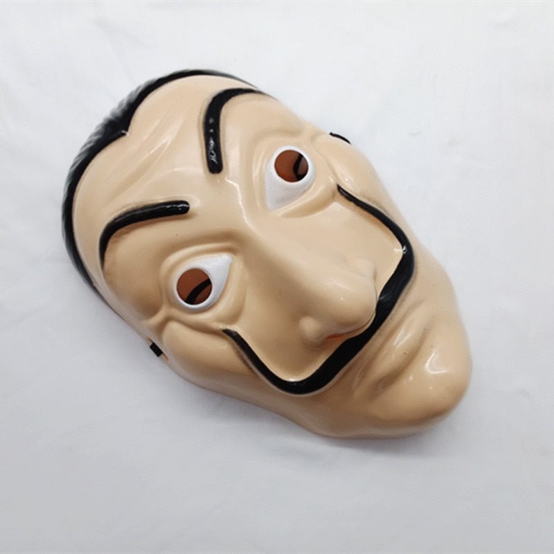 Mastermind Heist Mask For Halloween Costume - UniqueThoughtful