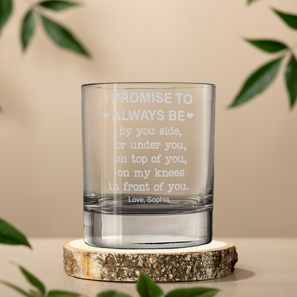 Funny Whiskey Glass - Valentine's Gift For Him