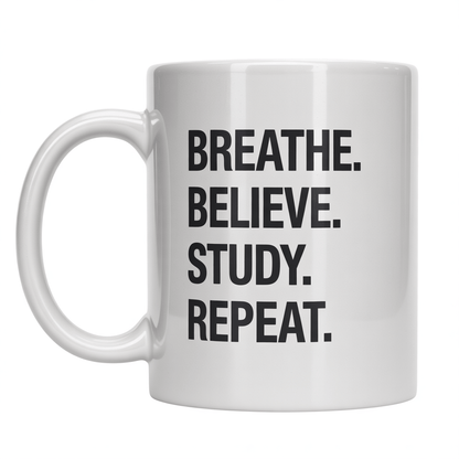 Motivational Student Coffee Mug - Study Inspiration - UniqueThoughtful