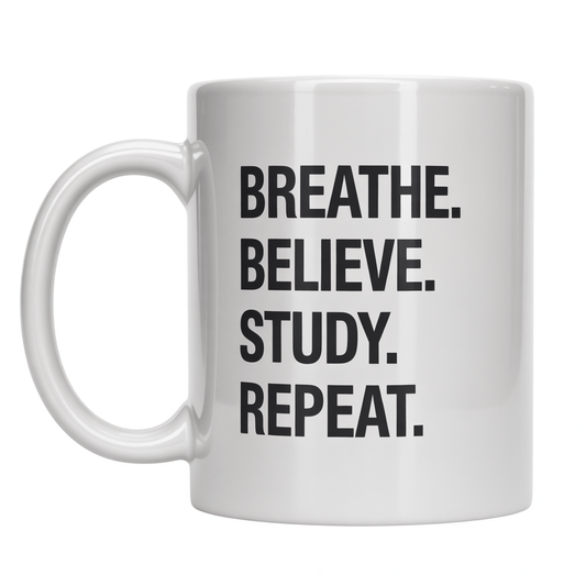 Motivational Student Coffee Mug - Study Inspiration - UniqueThoughtful