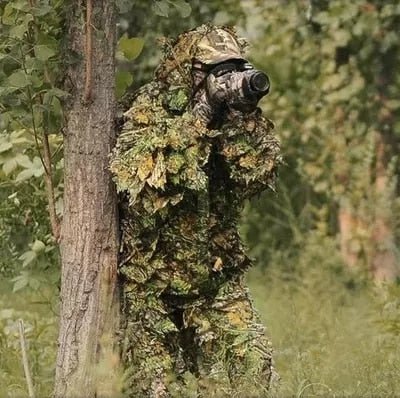 New 3D maple leaf Bionic Ghillie Suit - UniqueThoughtful