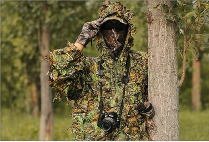 New 3D maple leaf Bionic Ghillie Suit - UniqueThoughtful