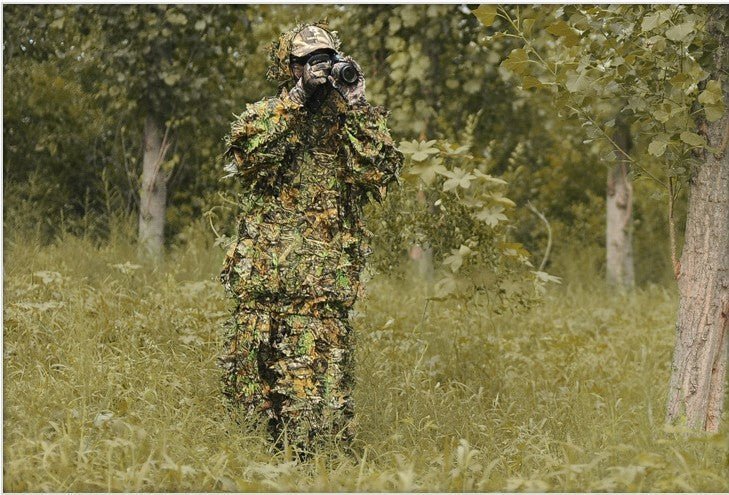 New 3D maple leaf Bionic Ghillie Suit - UniqueThoughtful