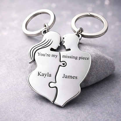 Personalized Couple Matching Puzzle set