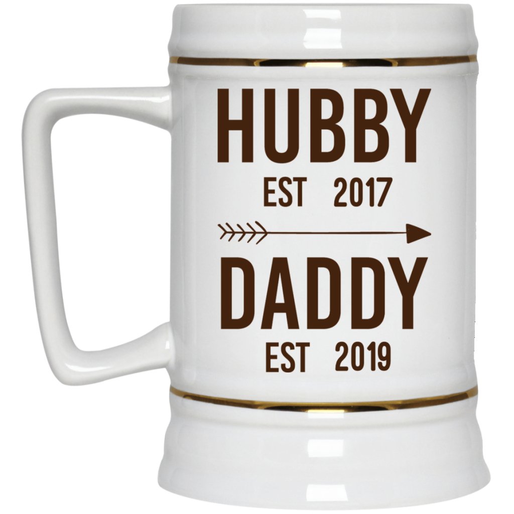 Personalized Beer Stein for New Dads, First Time Dad, Unique Gift for Dad, Being a new Dad, Father's Day Gift - Uniquethoughtful