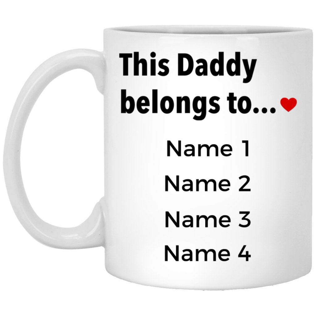 Personalized Father's day Mug - UniqueThoughtful