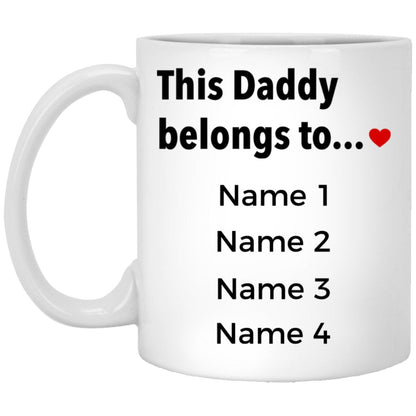 Personalized Father's day Mug - UniqueThoughtful