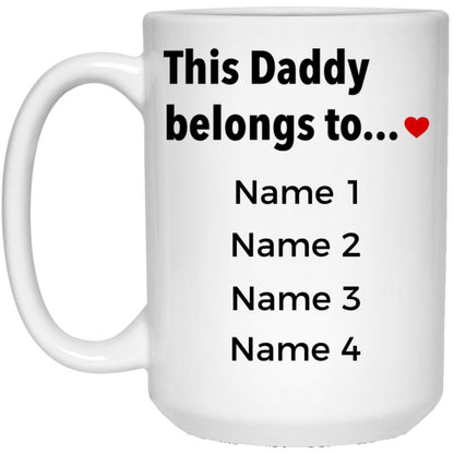 Personalized Father's day Mug - Uniquethoughtful