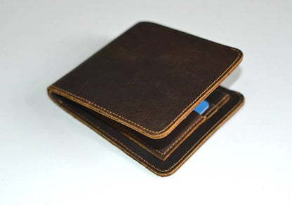 Personalized Genuine Leather Wallet - Uniquethoughtful