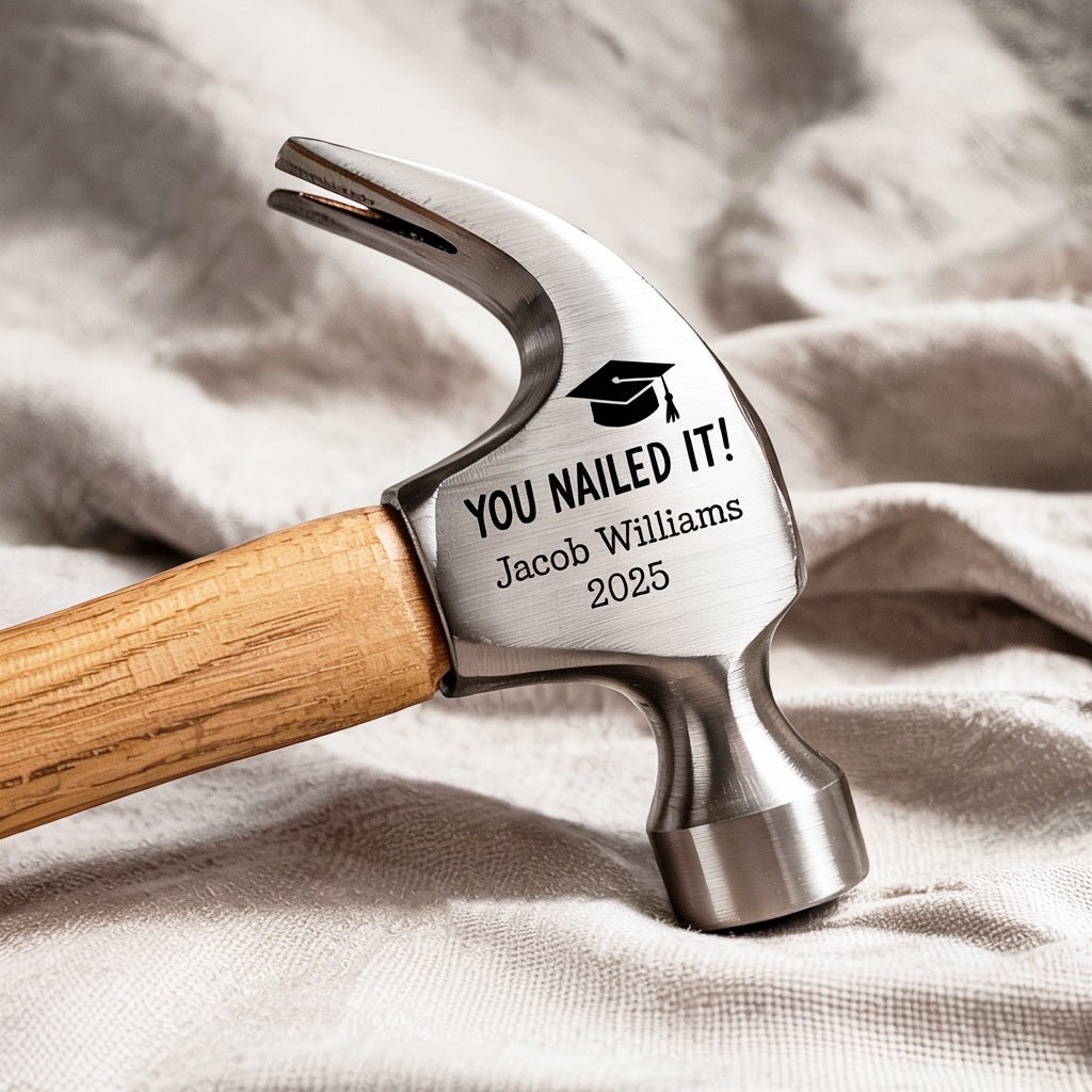 Personalized Graduation Hammer Gift - UniqueThoughtful