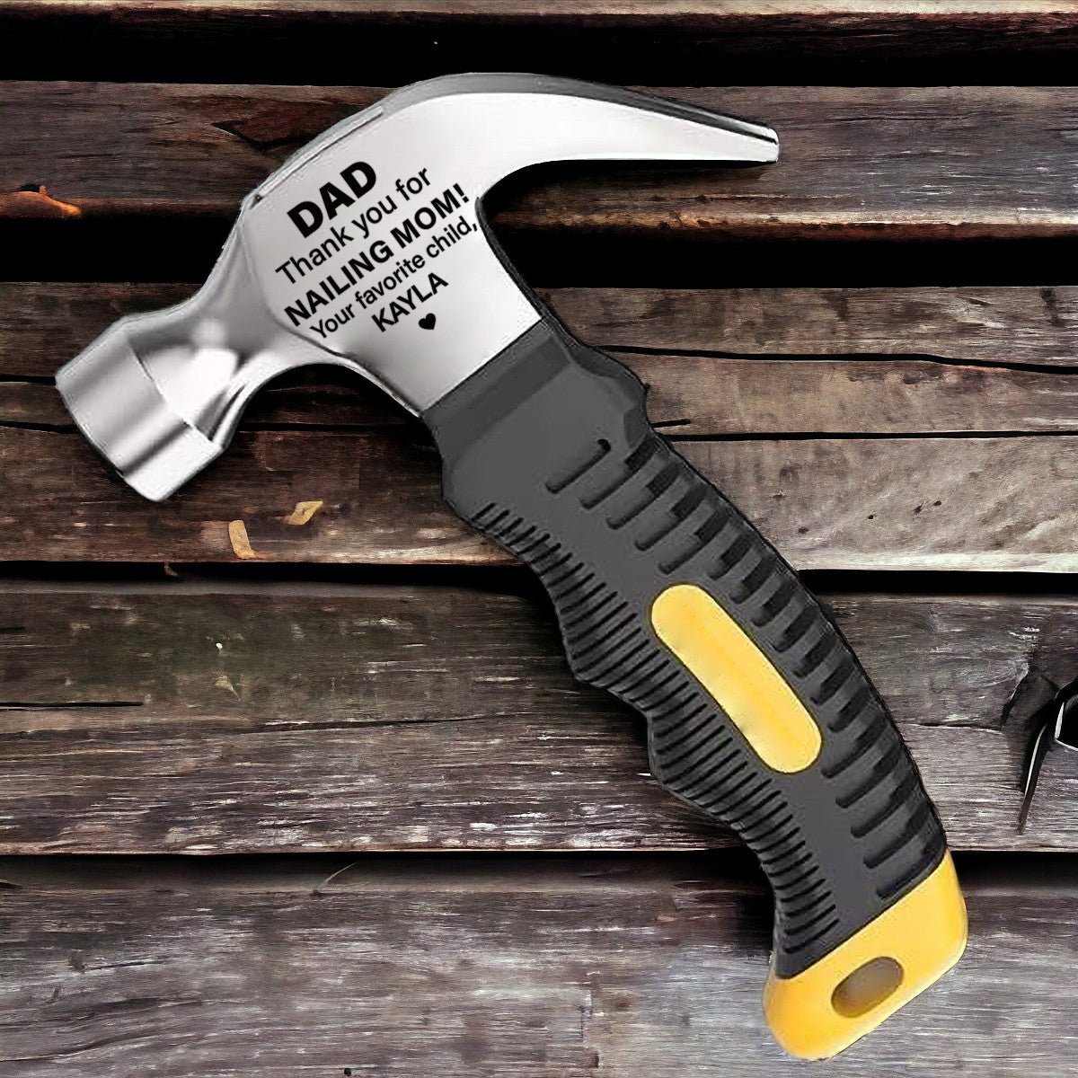 Personalized Hammer Father's Day Gift - UniqueThoughtful