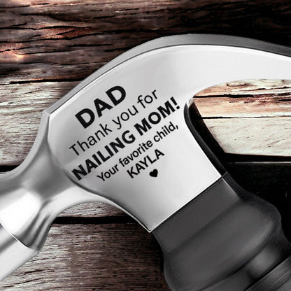 Personalized Hammer Father's Day Gift - Uniquethoughtful