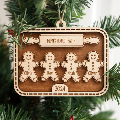 Personalized Kids Names Christmas Ornament - UniqueThoughtful