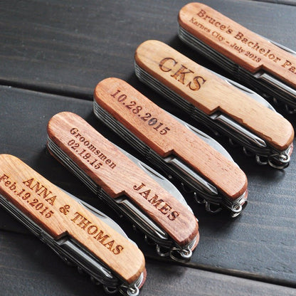 Personalized Pocket Knife, Engraved Gifts for Men, Couple, Husband, Boyfriend, Friend, Brother - UniqueThoughtful