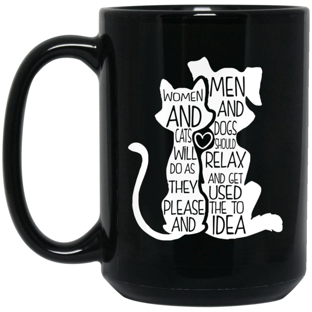 "Pet Lover" Coffee Mug (Black) - UniqueThoughtful