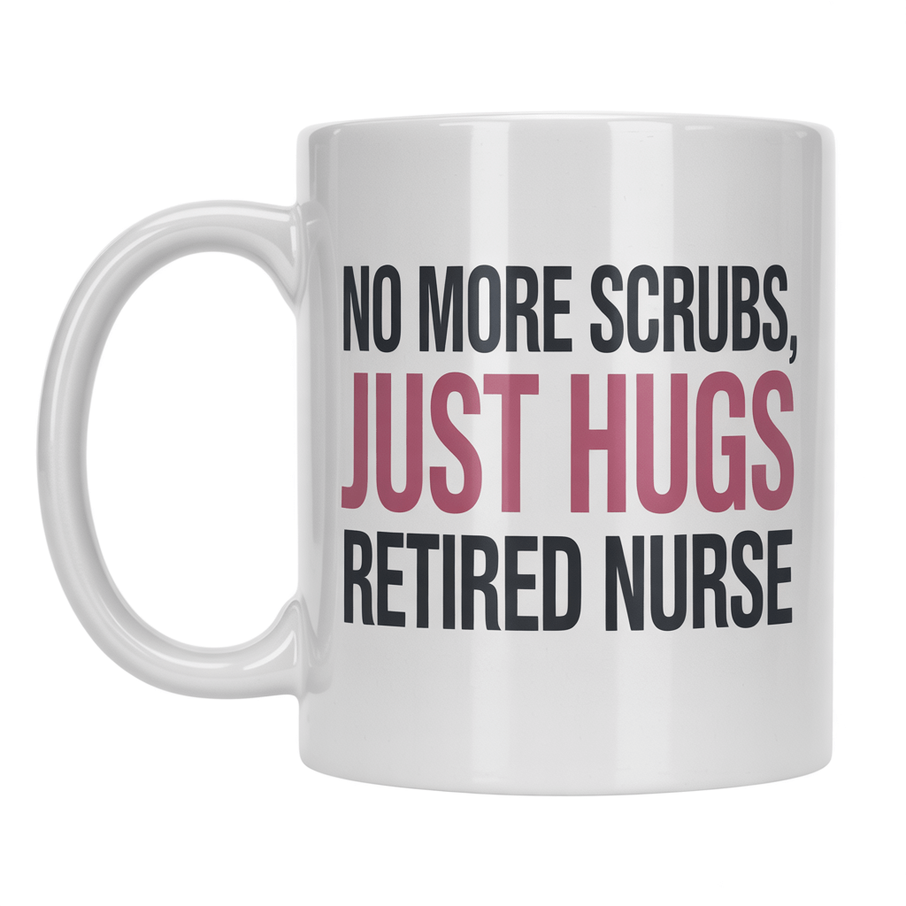 Retired Nurse Coffee Mug - Perfect Nurse Retirement Gift - UniqueThoughtful