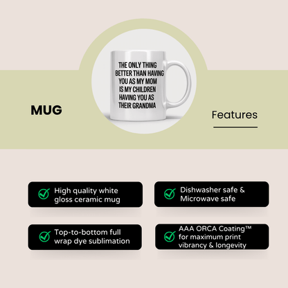 Retired Trucker Dad Coffee Mug - Haulin’ Love, Not Freight - UniqueThoughtful