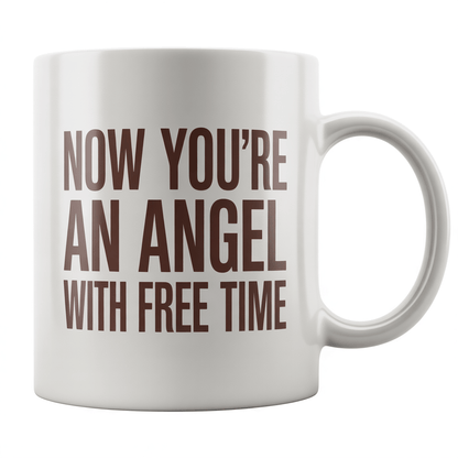 Retirement Angel Mug - Celebrate New Beginnings! - UniqueThoughtful