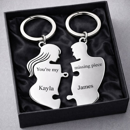 Personalized Couple Matching Puzzle set