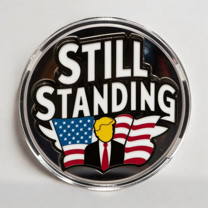 STILL STANDING - Acrylic Pin - Uniquethoughtful