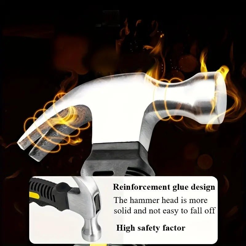 Thank You For Helping Me Build My Life - Custom Hammer Gift For Dad - UniqueThoughtful