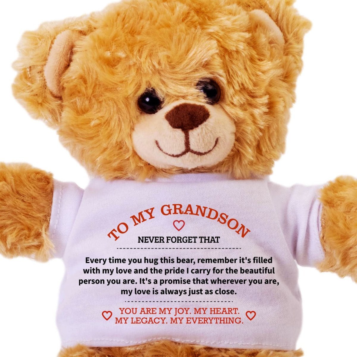 To My Granddaughter Teddy Bear Gift - UniqueThoughtful