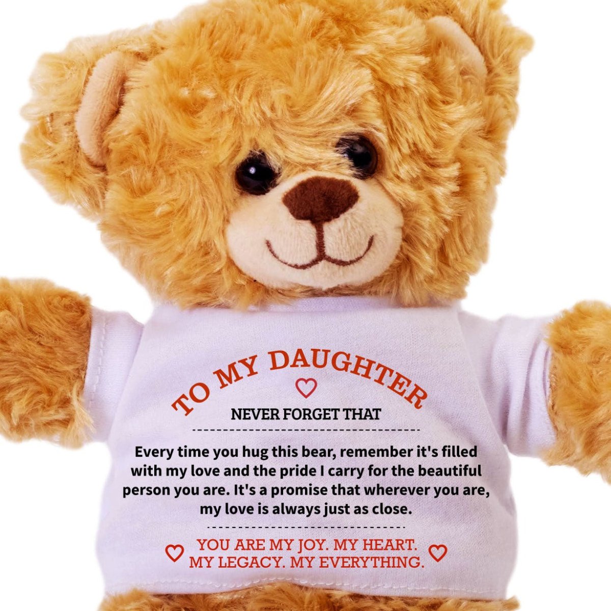 To My Granddaughter Teddy Bear Gift - Uniquethoughtful